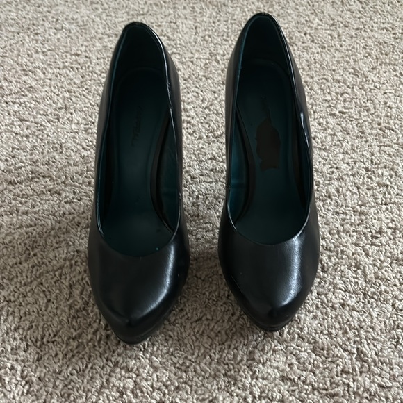 XAppeal ladies size 7 platform heels black - Picture 3 of 5